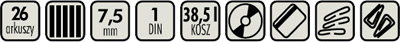 Kobra +1 SS7 - specyfikacja