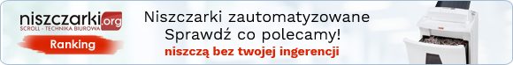 Ranking niszczarek automatycznych