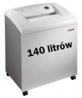 Niszczarka Dahle 40504 - wlot 310mm, 33 kartki, CD/karty, pasek 3,9mm, kosz 140 litrw