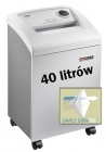 Niszczarka Dahle 41206 - wlot 240mm, 19 kartek, CD/karty, pasek 5,8mm, kosz 40 litrw