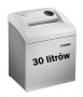 Niszczarka Dahle 40014 - wlot 220mm, 10 kartek, cinek 4x48mm, kosz 30 litrw