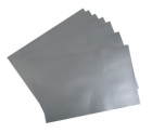 Papier O POUCH Cover 217x300mm silver